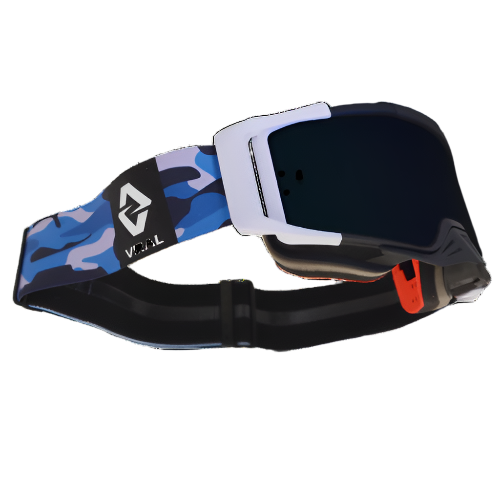 SIGNATURE GOGGLE BLACK/BLUE FRAME CAMO BLUE STRAP