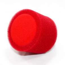 RED 38mm Bent Angled Foam Pod Air Filter 125cc PIT Quad Dirt Bike ATV Buggy