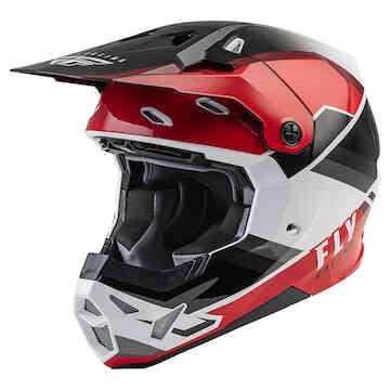 Fly Racing Formula CP Helmet BLK RED WHT 2XL