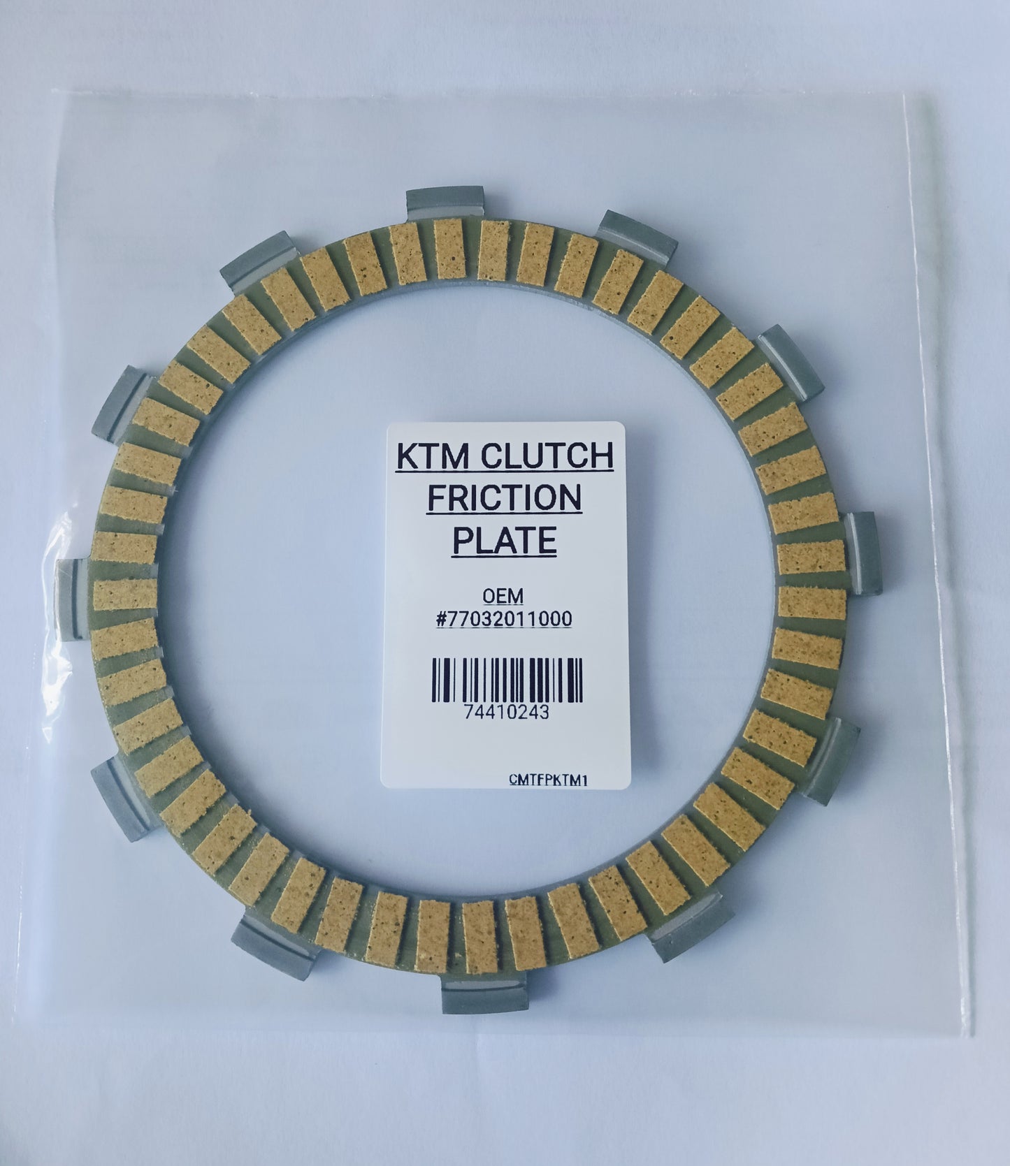 C.M.T Racing KTM Clutch Plate # 77032011000