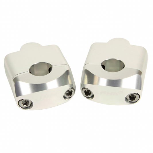 RHK Universal 7/8 Solid 35mm (+15mm) Silver (RHKBMS-08) Handlebar Mount