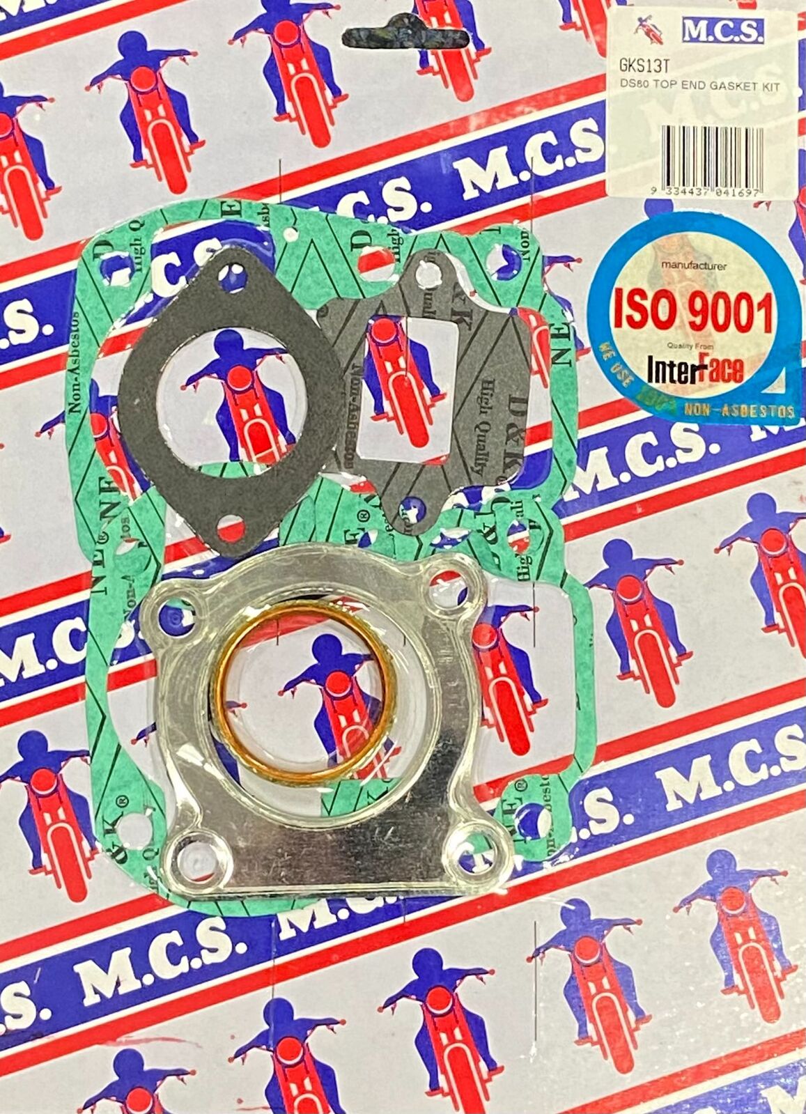 SUZUKI DS80 TOP END GASKET KIT C.M.T Racing