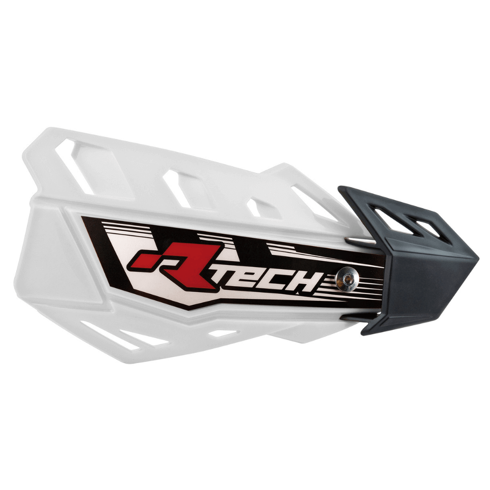 Rtech White FLX MX Handguards - Includes Mounting Kit – C.M.T Racing