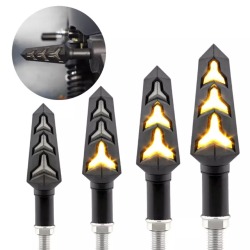 4 x 12V LED Universal Motorcycle Indicators Turn Front/Rear – C.M.T Racing